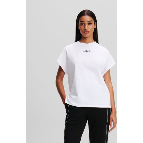 T-shirt Karl Signature, , , Taille: XL - Karl Lagerfeld - Modalova