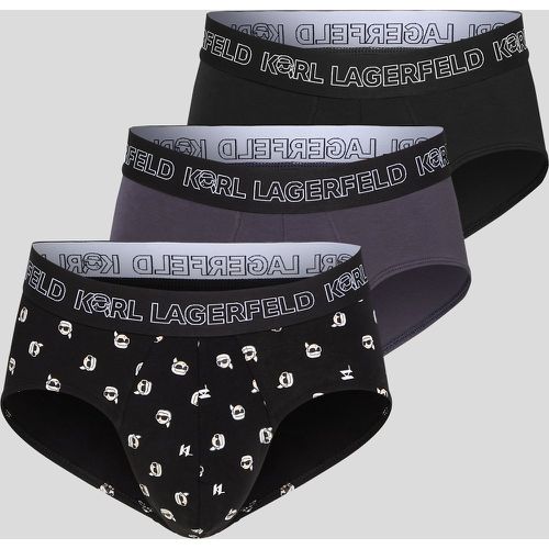 Slips Ikon – Lot De 3, , /, Taille: XL - Karl Lagerfeld - Modalova