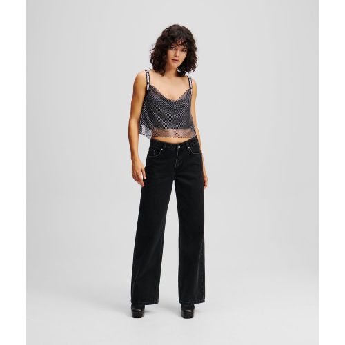 Jean Décontracté Taille Mi-haute, , , Taille: W24 L30 - Karl Lagerfeld - Modalova