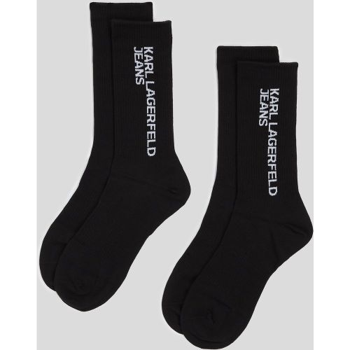 Chaussettes À Logo – Lot De 2 Paires, , , Taille: 38-42 - KL Jeans - Modalova