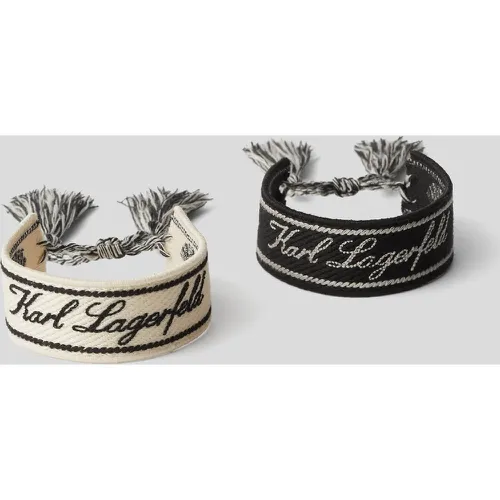 Bracelet Tissé Hotel Karl - Lot De 2, , , Taille: X00 - Karl Lagerfeld - Modalova