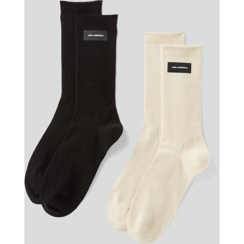 Chaussettes À Logo Karl - Lot De 2 Paires, , /, Taille: X00 - Karl Lagerfeld - Modalova