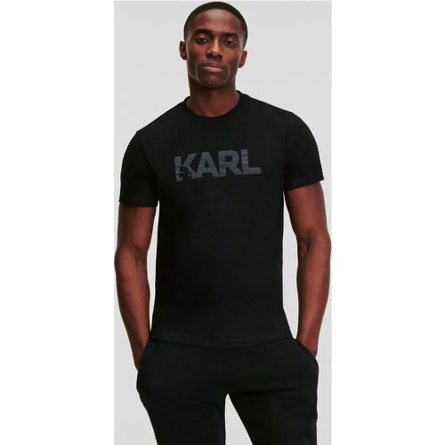T-shirt Avec Logo Karl Floqué, , , Taille: XL - Karl Lagerfeld - Modalova