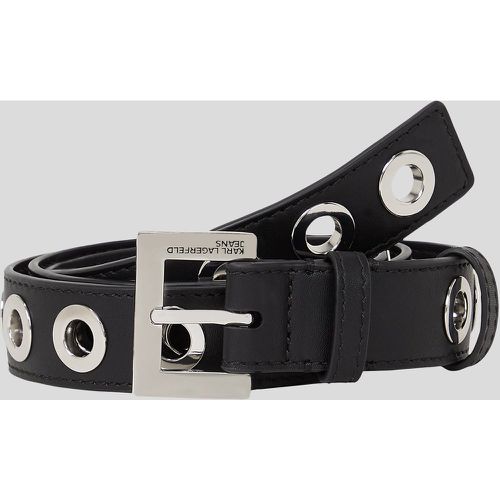 Ceinture À Œillets Klj, , , Taille: XM - KL Jeans - Modalova