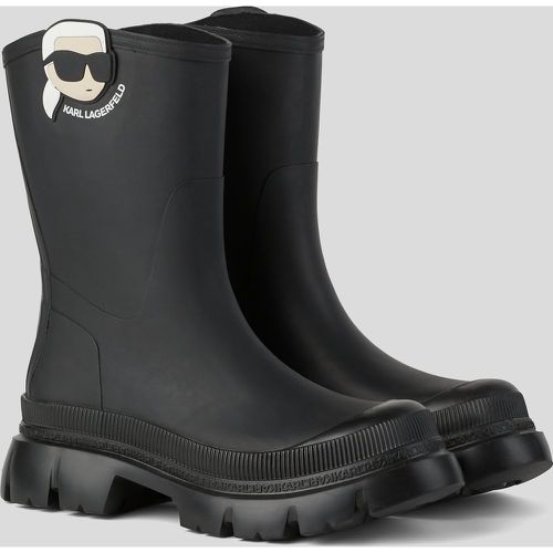 Bottes Nft Trekka Rain K/ikonik, , , Taille: L35 - Karl Lagerfeld - Modalova