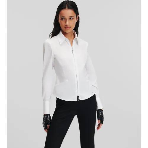 Chemise À Fermeture Zippée Bidirectionnelle, , , Taille: X38 - Karl Lagerfeld - Modalova