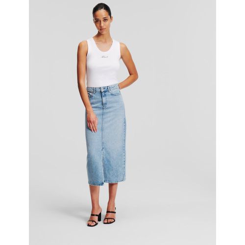 Jupe Maxi En Jean, , , Taille: XS - Karl Lagerfeld - Modalova