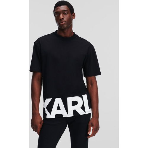 T-shirt À Ourlet Avec Logo Karl, , , Taille: XXL - Karl Lagerfeld - Modalova