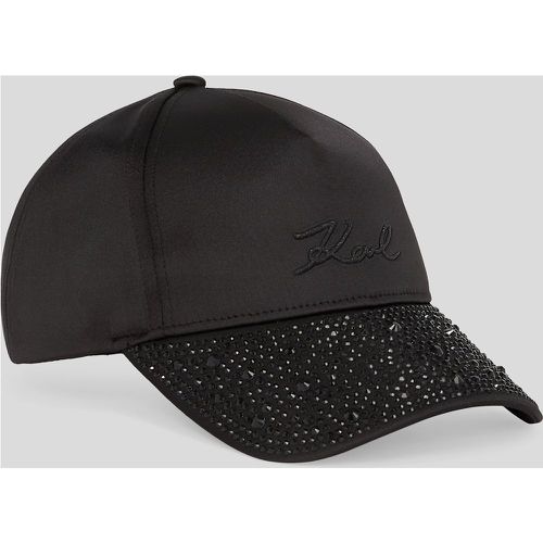 Casquette À Strass K/signature, , , Taille: X00 - Karl Lagerfeld - Modalova