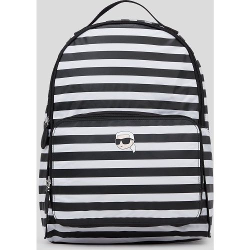 Sac À Dos Compressible En Nylon Ikon, , -, Taille: One size - Karl Lagerfeld - Modalova