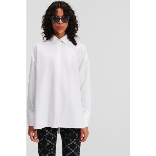 Chemise Boutonnée À Dos Nu, , , Taille: X38 - Karl Lagerfeld - Modalova