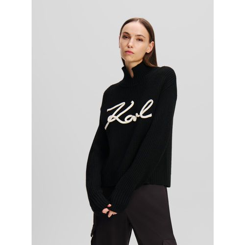 Pull À Soutache Karl Signature, , /, Taille: XXXL - Karl Lagerfeld - Modalova