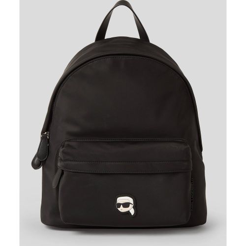 Sac À Dos En Nylon De Taille Moyenne Ikon, , , Taille: One size - Karl Lagerfeld - Modalova