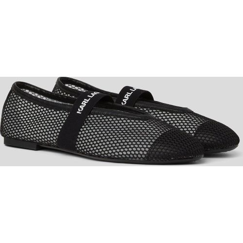 Escarpins En Maille Karo, , , Taille: L35 - Karl Lagerfeld - Modalova