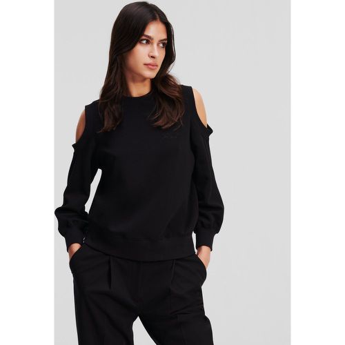 Sweat-shirt Avec Découpes En Modal Mélangé, , , Taille: XL - Karl Lagerfeld - Modalova