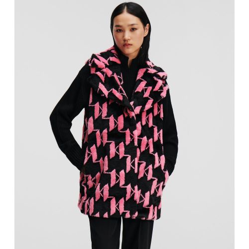 Gilet En Fausse Fourrure Monogram, , /, Taille: L - Karl Lagerfeld - Modalova