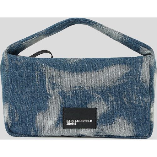 Sac Besace En Denim Délavé, , , Taille: X00 - Karl Lagerfeld - Modalova