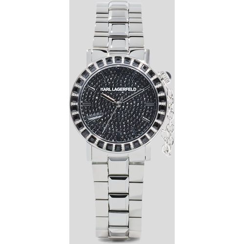 Montre Ornée De Cristaux, , , Taille: L00 - Karl Lagerfeld - Modalova