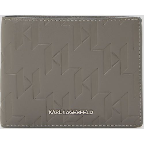 Portefeuille En Cuir K/loom À Deux Volets, , , Taille: X00 - Karl Lagerfeld - Modalova