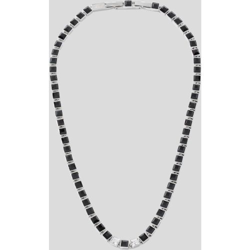 Collier De Cristaux Noirs, , , Taille: L00 - Karl Lagerfeld - Modalova