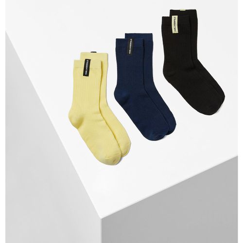 Lot De 3 Paires De Chaussettes Avec Étiquette Logo K/essential, , /, Taille: X3538 - Karl Lagerfeld - Modalova