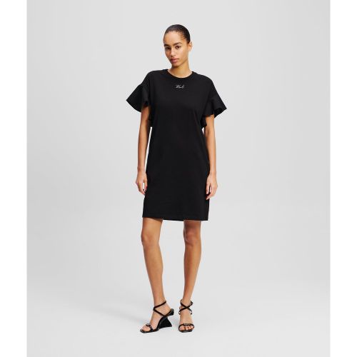 Robe T-shirt En Tissu Mélangé, , , Taille: XL - Karl Lagerfeld - Modalova