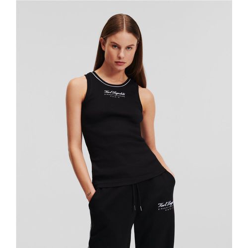 Débardeur Côtelé Loungewear Hotel Karl, , , Taille: XL - Karl Lagerfeld - Modalova