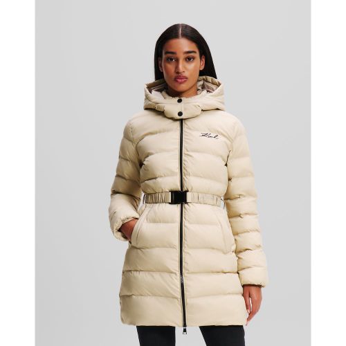 Longue Veste Matelassée Karl Signature, , , Taille: 34 - Karl Lagerfeld - Modalova
