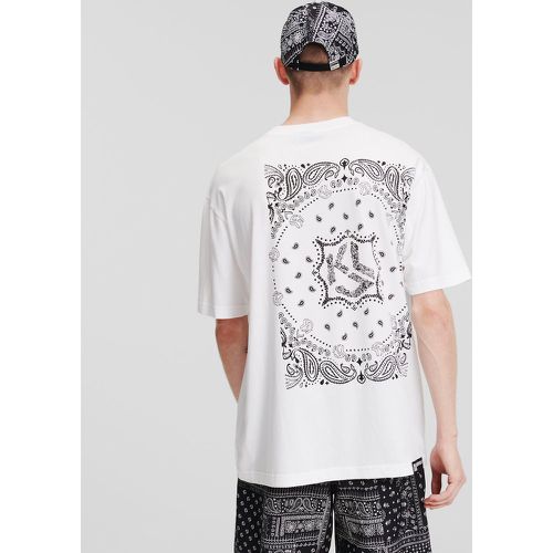 T-shirt Klj Imprimé Bandana, , , Taille: XXL - KL Jeans - Modalova