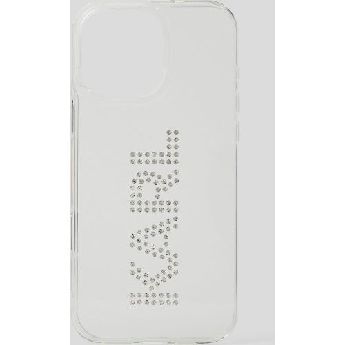 Coque Ornée Du Logo En Strass Pour Iphone 16 Pro Max, , , Taille: One size - Karl Lagerfeld - Modalova