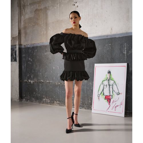 Robe À Volants Sélectionnée Par Hun Kim, , , Taille: X38 - Karl Lagerfeld - Modalova