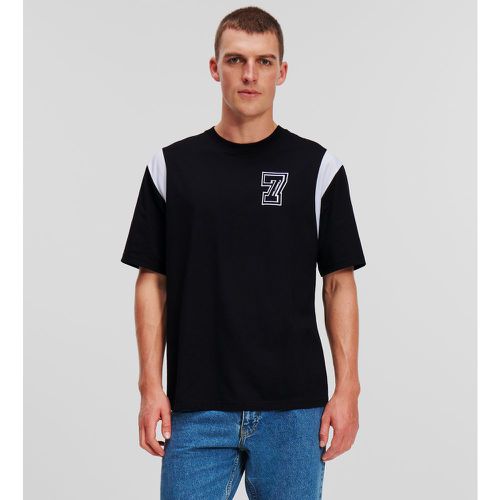 T-shirt Esprit Universitaire, , , Taille: XXS - Karl Lagerfeld - Modalova