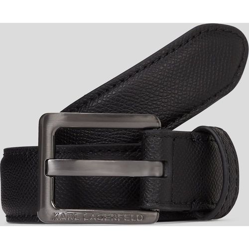 Ceinture En Cuir K/essential, , , Taille: XL - Karl Lagerfeld - Modalova