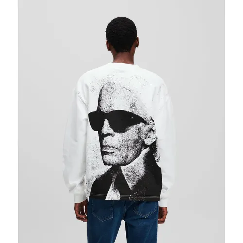 Sweat-shirt Imprimé Graphique Karl, , , Taille: XXXL - Karl Lagerfeld - Modalova