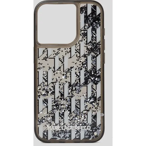 Coque Kl Monogram À Paillettes Pour Iphone 16 Pro Max, , , Taille: L00 - Karl Lagerfeld - Modalova