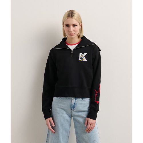 Sweat-shirt À Demi-zip Disney X Kl, , , Taille: L - Karl Lagerfeld - Modalova