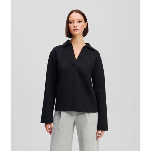 Sweat-shirt À Col En V, , , Taille: XL - Karl Lagerfeld - Modalova