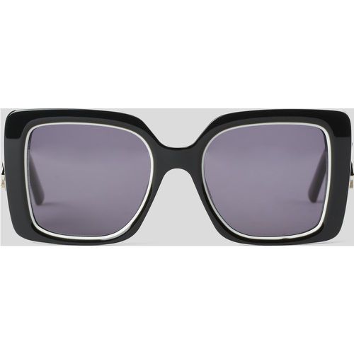 Lunettes De Soleil Carrées Monochromes, , /, Taille: L00 - Karl Lagerfeld - Modalova