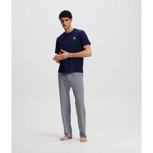 Ensemble Pyjama Rayé Ikon, , --, Taille: L - Karl Lagerfeld - Modalova
