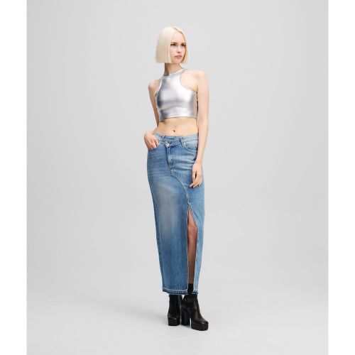 Jupe Maxi En Jean, , , Taille: L - Karl Lagerfeld - Modalova