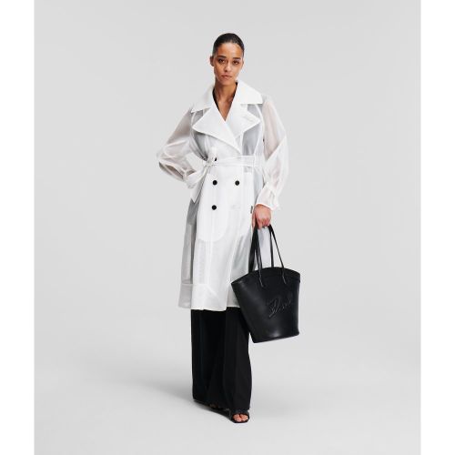Trench Coat En Maille Sélectionné Par Hun Kim, , , Taille: XL - Karl Lagerfeld - Modalova