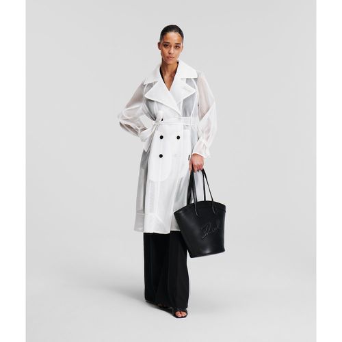 Trench Coat En Maille Sélectionné Par Hun Kim, , , Taille: XXS - Karl Lagerfeld - Modalova