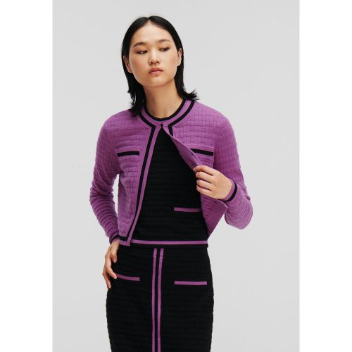 Cardigan En Maille Texturé, , /, Taille: L - Karl Lagerfeld - Modalova