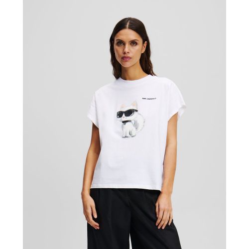 T-shirt Oversize Ikon Choupette, , , Taille: XL - Karl Lagerfeld - Modalova