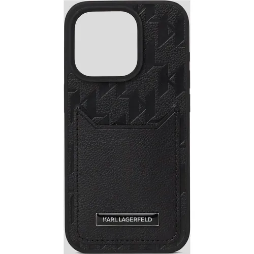 Coque Kl Monogram Pour Iphone 15 Pro, , , Taille: L00 - Karl Lagerfeld - Modalova