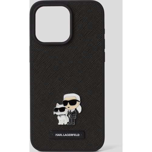 Coque Ikon Karl Et Choupette Pour Iphone 16 Pro Max, , , Taille: One size - Karl Lagerfeld - Modalova