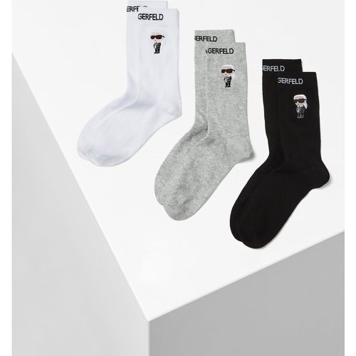 Lot De 3 paires De Chaussettes Ikon, , /, Taille: X3942 - Karl Lagerfeld - Modalova