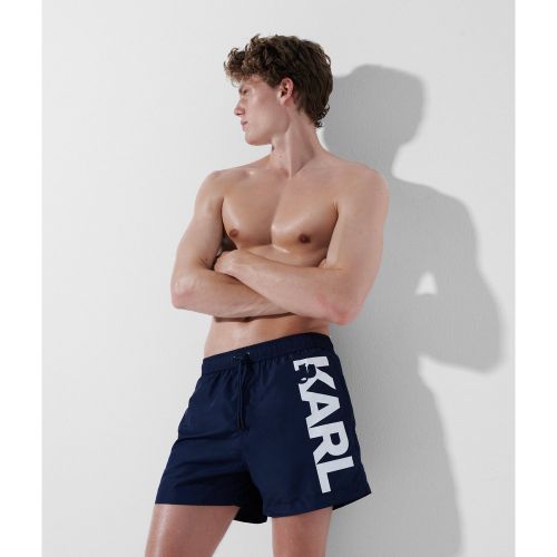 Short De Surf Avec Logo Karl, , , Taille: XL - Karl Lagerfeld - Modalova