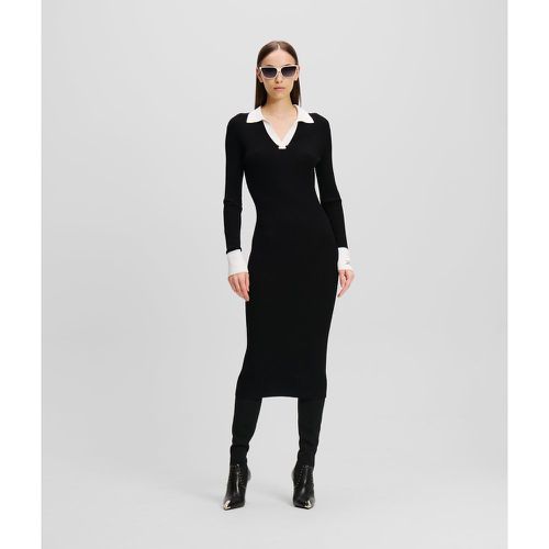 Robe Polo En Tricot Karl Essential, , , Taille: XL - Karl Lagerfeld - Modalova