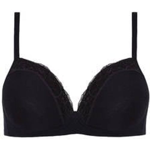 Hanro - Soutien sans armature cotton Noir 36 D